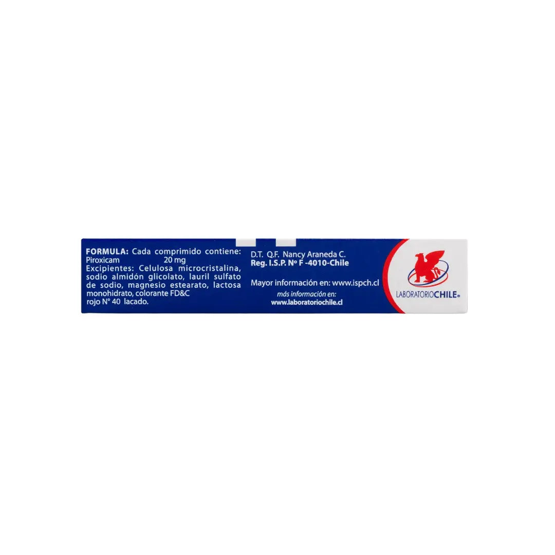 Piroxicam 20 mg Comprimidos