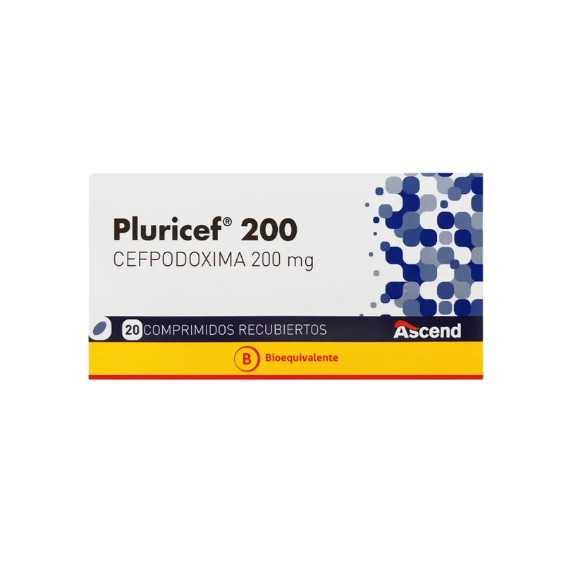 Cefpodoxima 200 mg x20 Comp