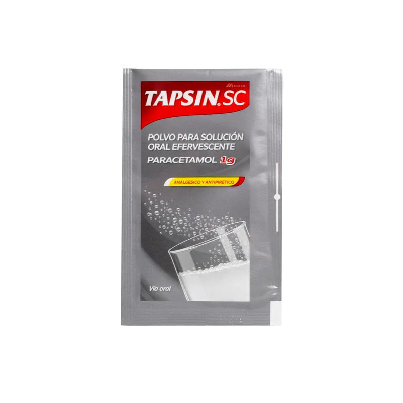 Tapsin SC Polvo - Paracetamol 1gr solución oral efervescente